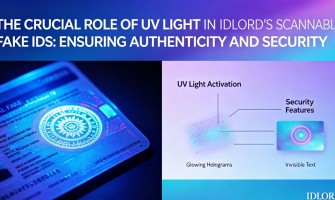 THE CRUCIAL ROLE OF UV LIGHT IN IDLORD'S SCANNABLE FAKE IDS: ENSURING AUTHENTICITY AND SECURITY