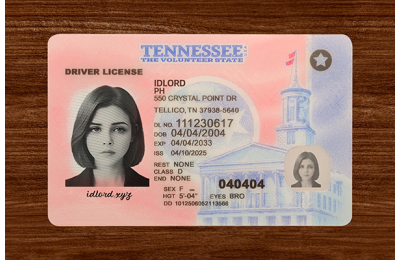 Tennessee (TN) Fake ID  (2025 Version)