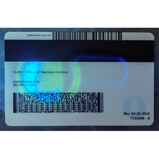 Alabama (AL) Fake Driver's license