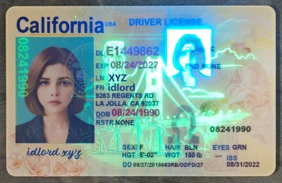 California (CA) Fake ID