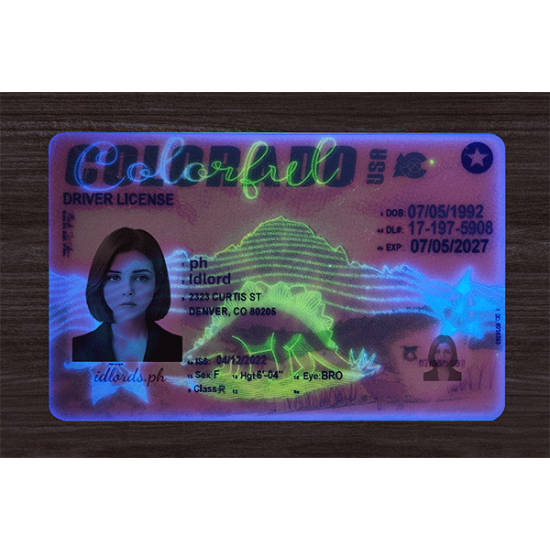 Colorado (CO) Fake ID