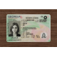 Georgia Fake id front side