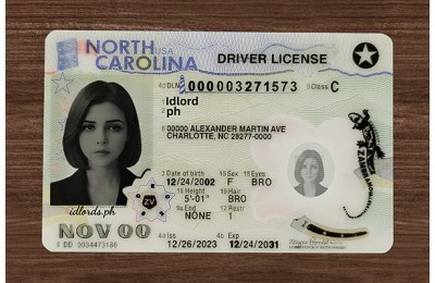 North Carolina (NC) Fake ID (2025 Version)