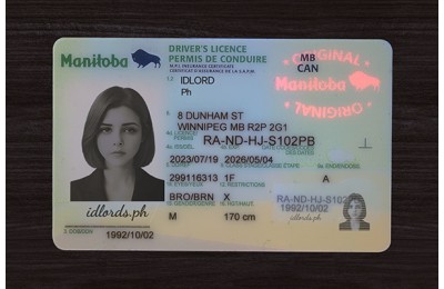 Manitoba (Man) Fake ID (2026 Version)
