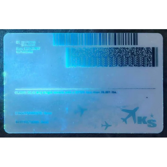 Kansas (KS) Fake ID