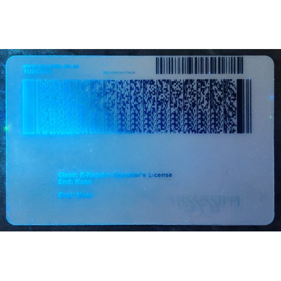 Mississippi (MS) Fake ID