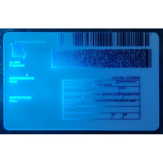 Missouri (MO) Fake ID
