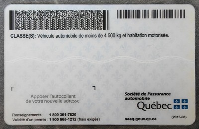 Quebec (QC) Fake ID