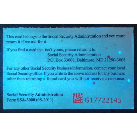 SSN Card