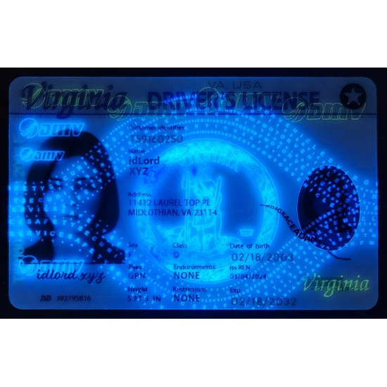Virginia (VA) Fake ID