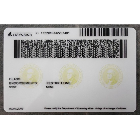 Washington (WA) Fake ID