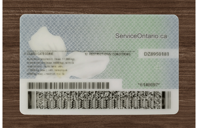 Ontario (ON) Fake ID (2025 version)