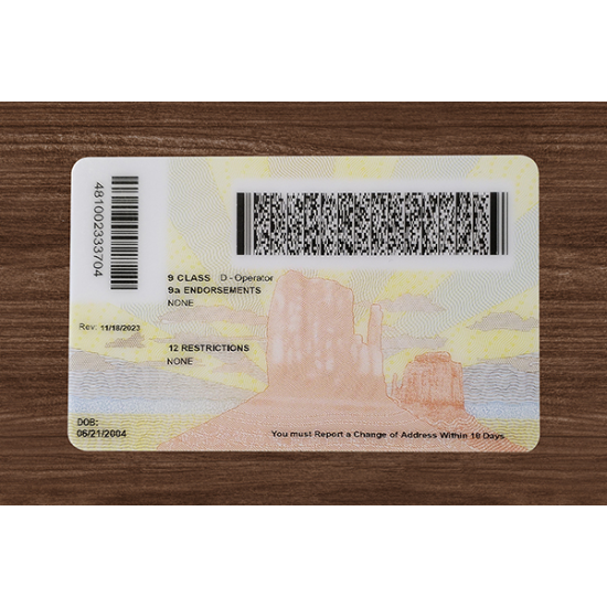 Arizona (AZ) Fake ID (2025 Version)