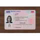United Kingdom (UK) Fake Dirving Licence